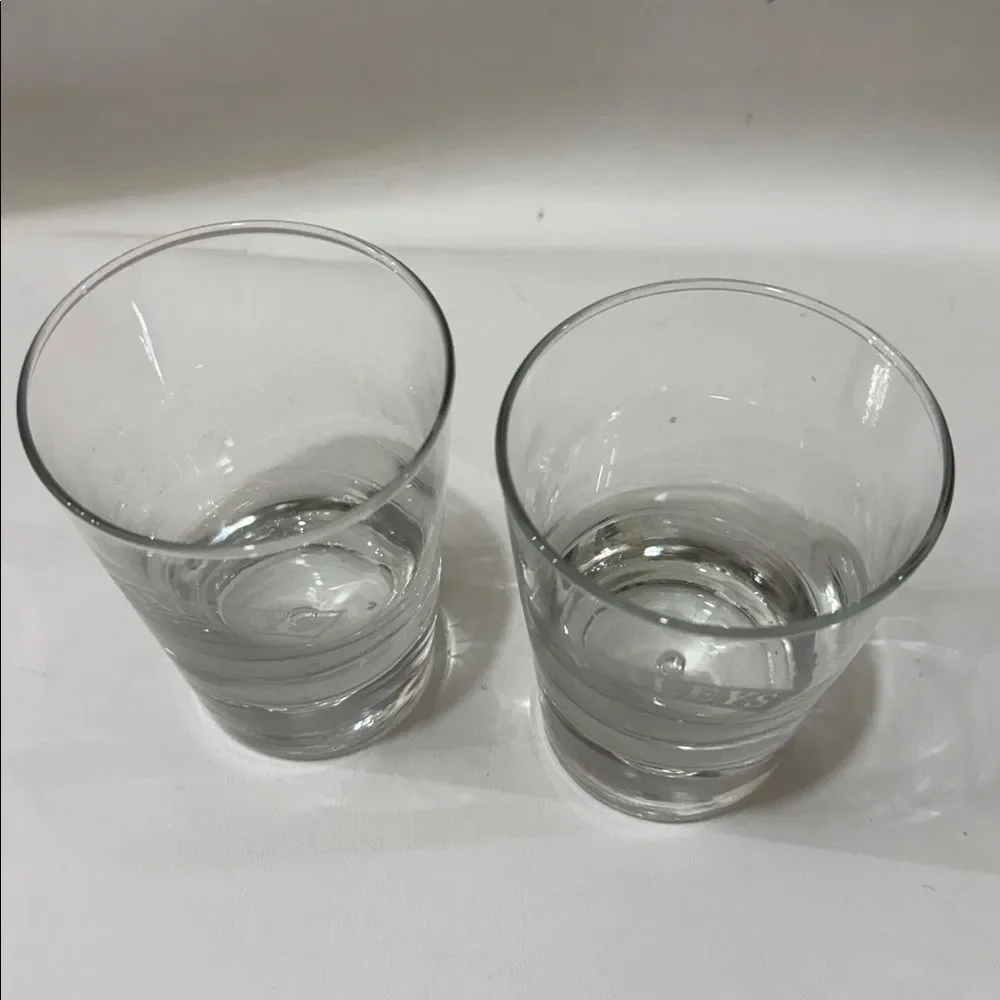Baileys Irish Cream Liquor Rocks Glasses Drinking Dining Home Bar Cocktail Set 2